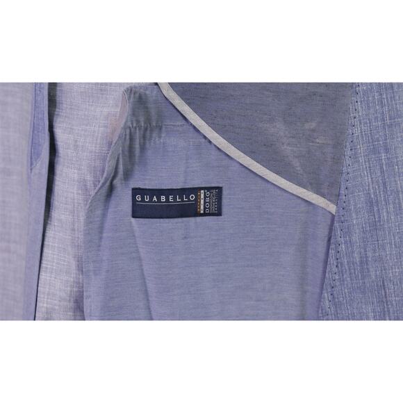 Hugo Boss Current Light Blue Wool Linen 2-Btn Blazer Jacket 42L - Picture 9 of 11